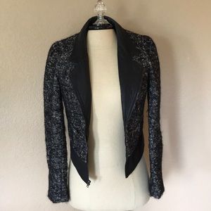 Juicy couture Bird Tweed Moto Jacket